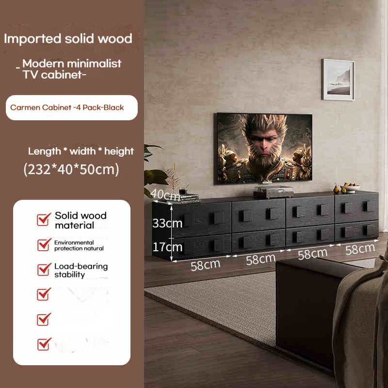 Ministry Free Combination Living Room Storage Bedside TV Cabinet Premium Multifunctional