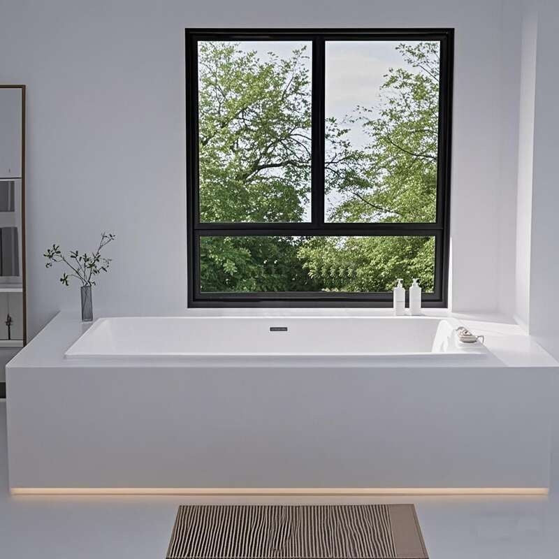 QW- EmbeddedEmbedded Embedded acrylic bathtub Bathtub for home use