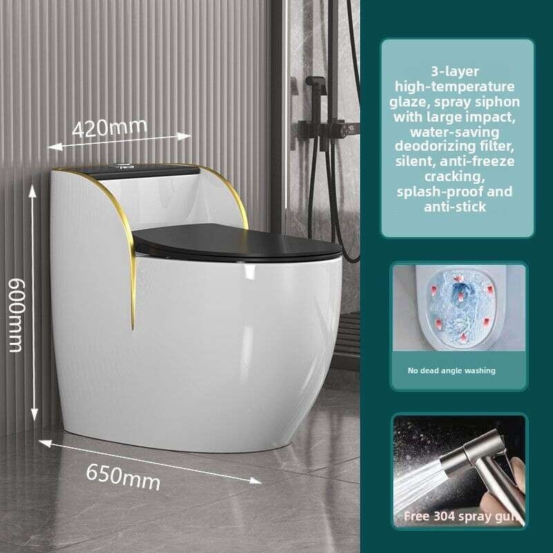 QW- Ceramic Toilet Bowl in the Bathroom