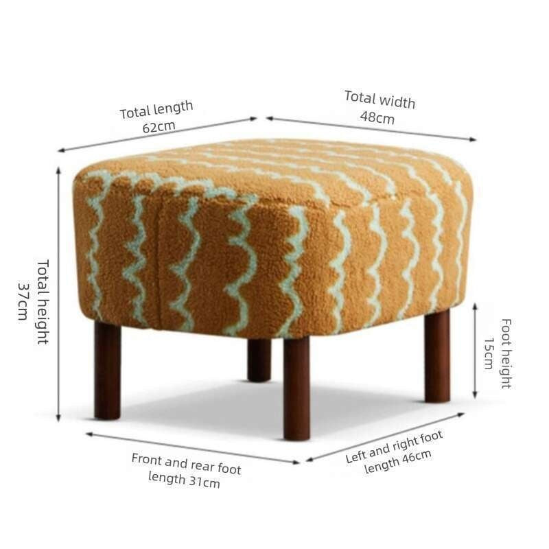 Single sofa with minimalist design, fleece jacquard lounge chair for the living room or balcony, comfortable sofa.