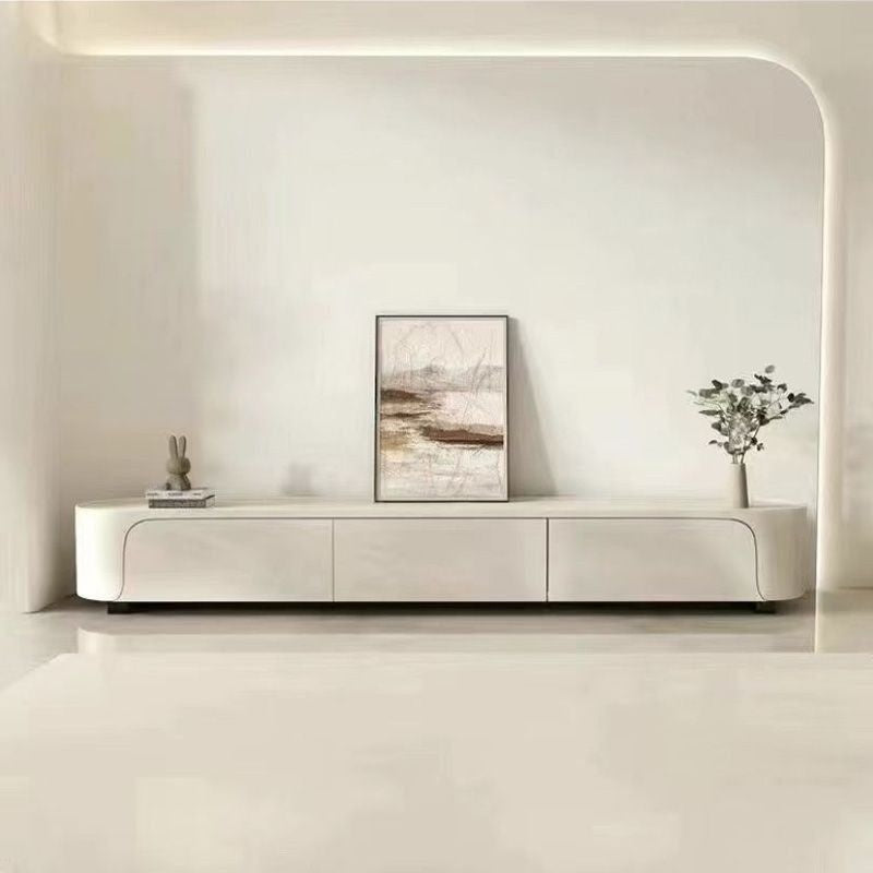 Nordic Wind Light Luxury Fashion Coffee Side Table TV Cabinet Multiple Cabinets Including Small Mirror Modern Style