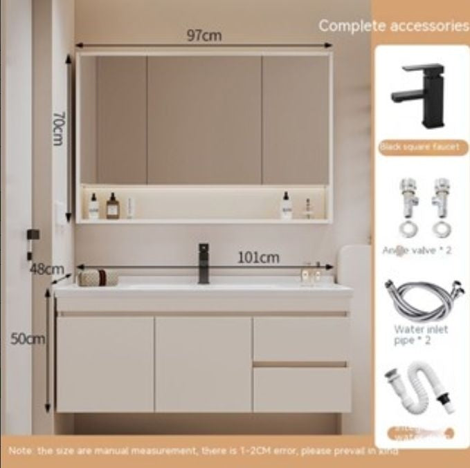 QW- Spot product/Bangkok DeliveryBathroom storage cabinet Smart mirror in the bathroom