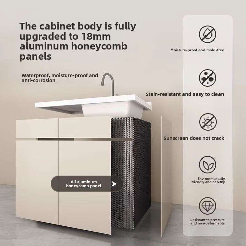 QW- Aluminum Balcony Bedroom Storage Cabinet