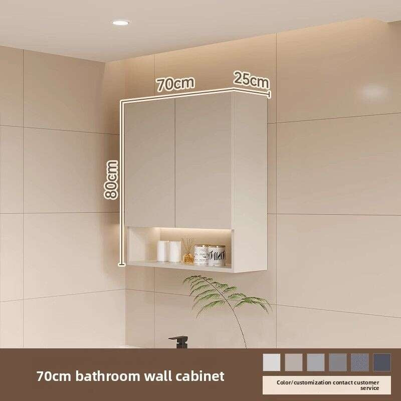 QW- Aluminum Hanging Cabinet Wall-mounted balcony Bathroom storage cabinet