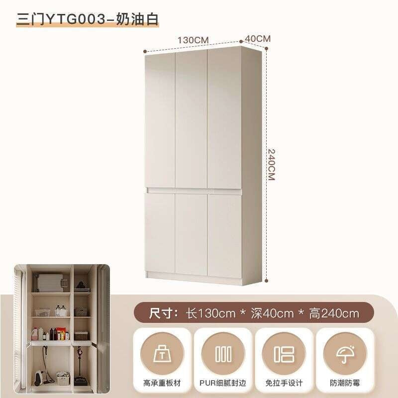 QW- can be customized Aluminum Balcony Bedroom Storage Cabinet
