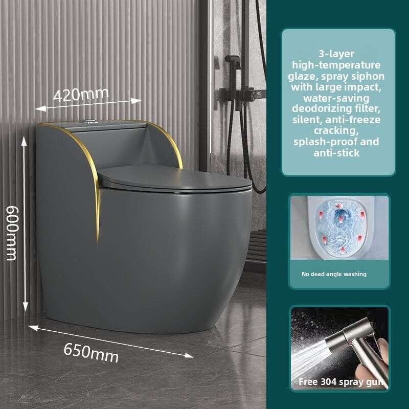 QW- Ceramic Toilet Bowl in the Bathroom