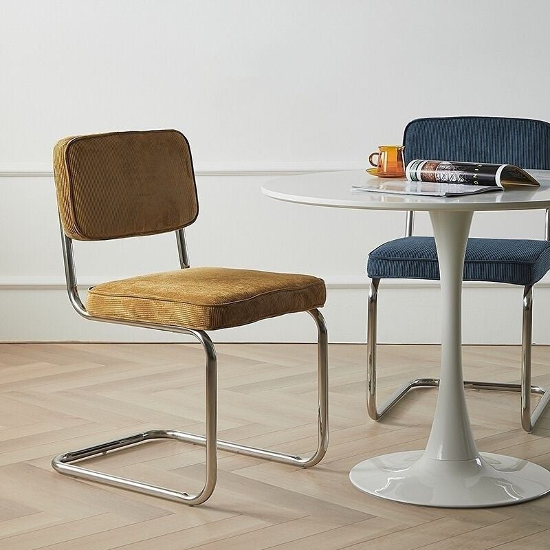 เก้าอี้วินเทจ เก้าอี้พักผ่อนผ้าภายในเดี่ยว เก้าอี้กลับบ้าน เหล็ก เก้าอี้จัดเลี้ยง 