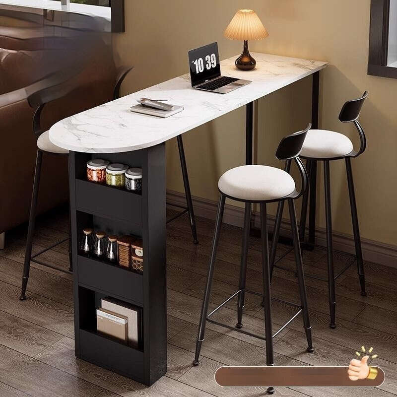 Bar Stone Board Home Ancient Chinese Style Living Room Partition Wall Dining Table Island Simple