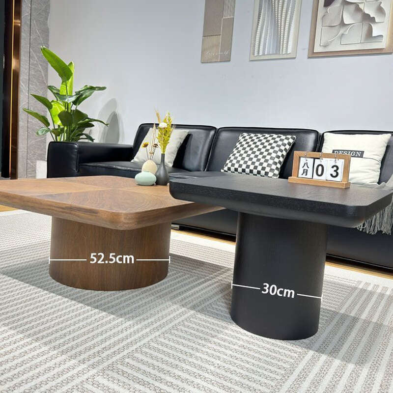 วอลนัทโต๊ะกาแฟสามารถใช้เป็นพื้นที่รวมบ้านสแควร์ห้องนั่งเล่นอิตาลีโต๊ะกาแฟ...