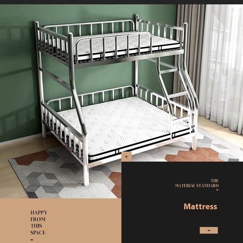 Bunk 304 thick stainless steel does not rust, high-low template bunk bed