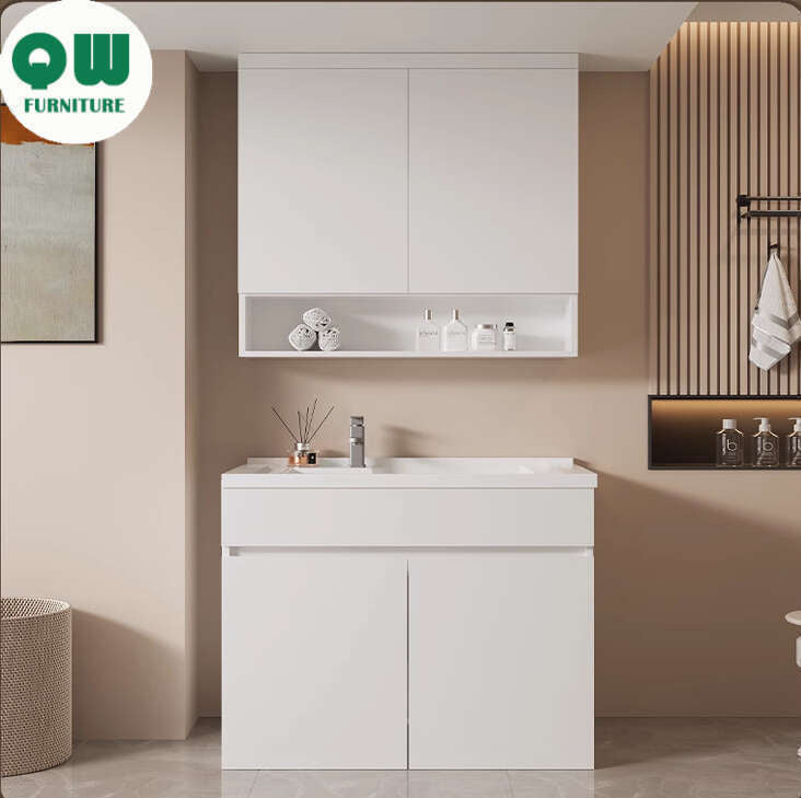 QW- Bathroom Balcony Cabinet, Aluminum Storage Cabinet