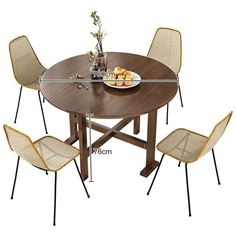 ขนาดใหญ่ในครัวเรือนโต๊ะที่สามารถกลมโต๊ะตรวจสอบผนังได้ในโต๊ะกึ่งกลม 