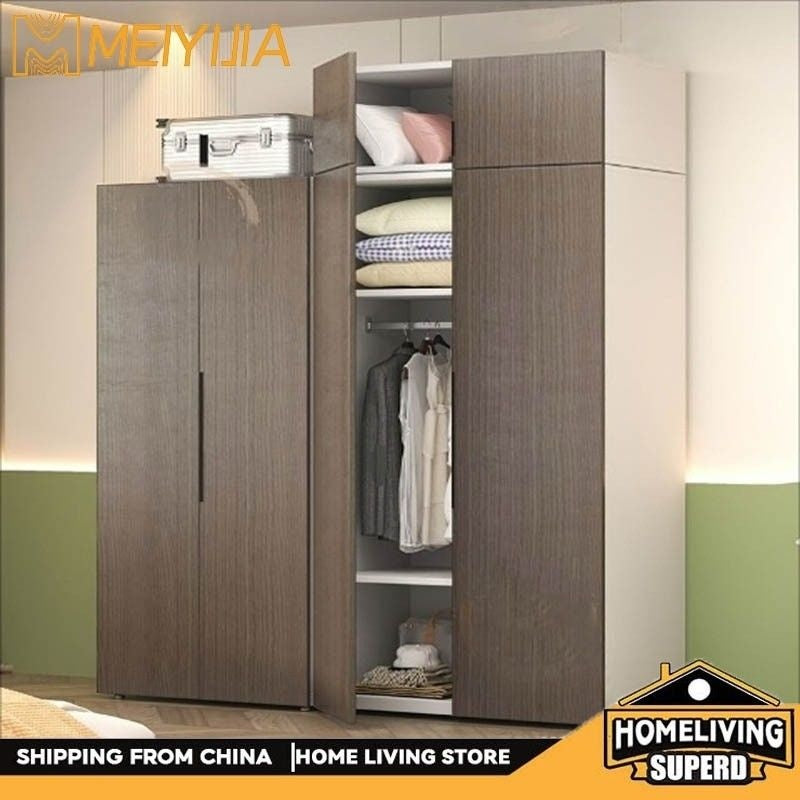 Thickened Steel Home Wardrobe Bedroom Aluminum Honeycomb Panel Storage Cabinet Eco-Friendly