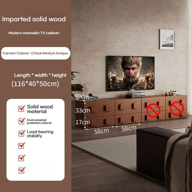 Ministry Free Combination Living Room Storage Bedside TV Cabinet Premium Multifunctional