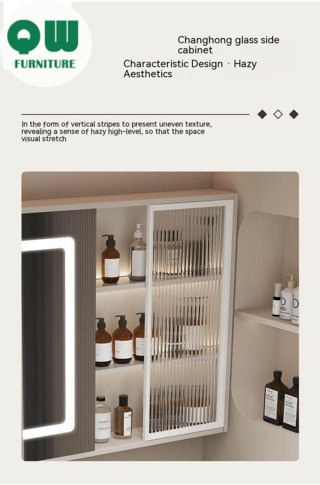 QW- Bathroom Sink Cabinet Set with Smart Mirror