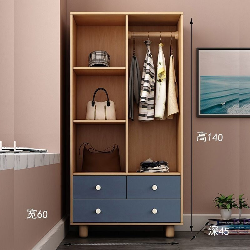 Custom Dwarf Bedroom Storage Cabinet, Small Wardrobe, Hanging Children's Wardrobe