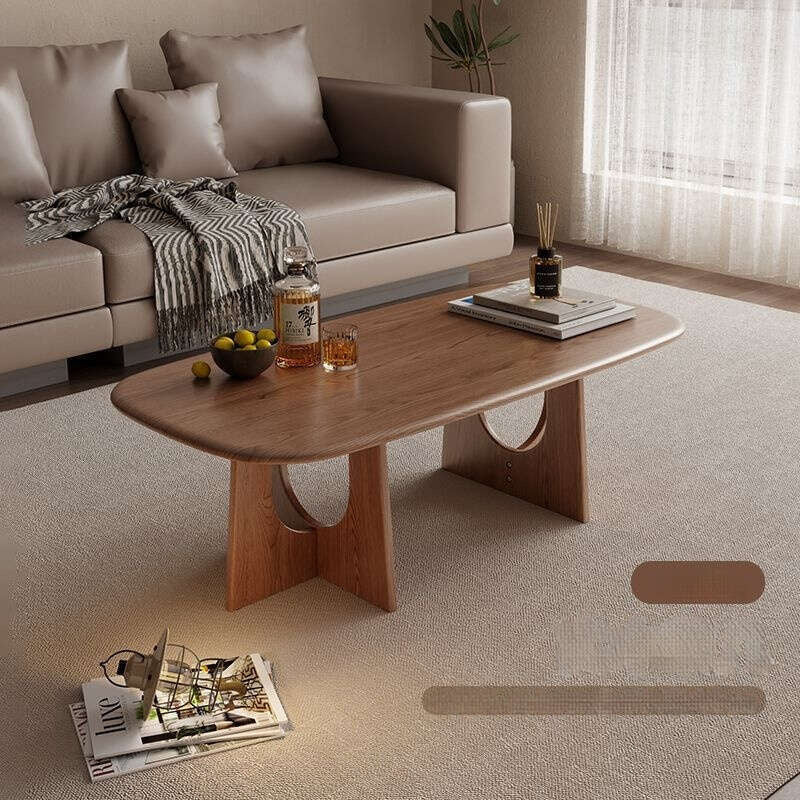 Solid wood living room home coffee table, Japanese style, modern small table