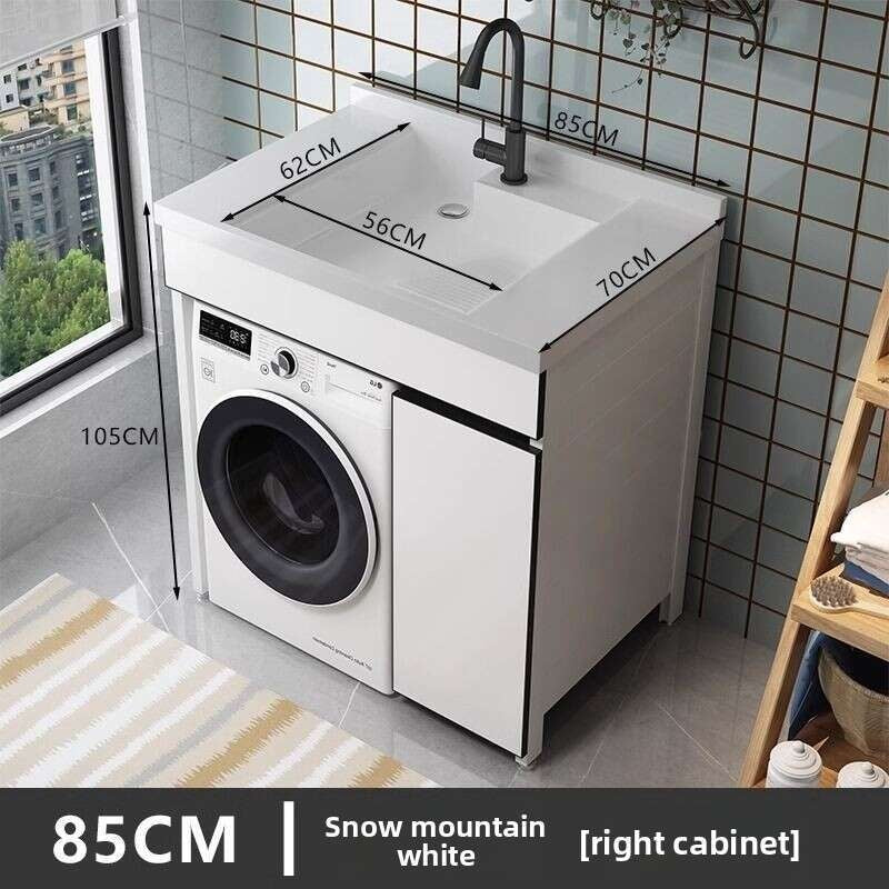 QW- aluminum bathroom sink set Bathroom storage cabinet