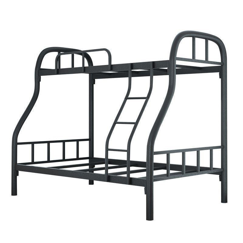 Iron art bunk bed, upper and lower iron shelf bed