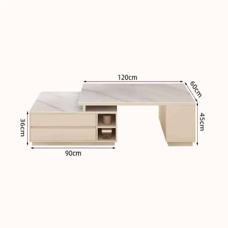 Lightweight Luxury Solid Wood Foldable TV Board Combination Modern Simple Home Living Room Placement Zone Drawer Cabinet Shelf