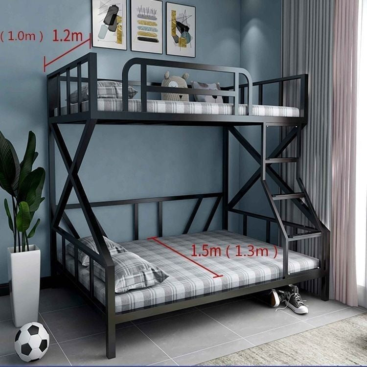 Upper double twin upper and lower maid steel frame bed, eSports room
