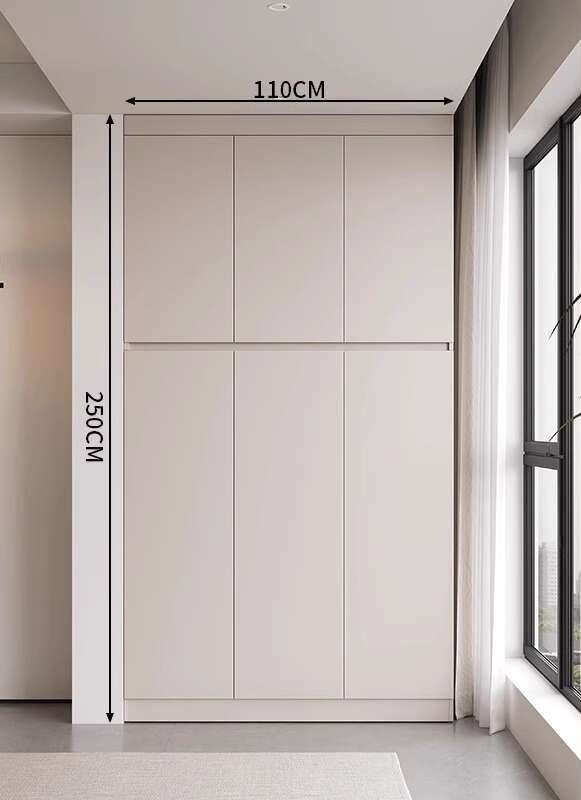 QW- Aluminum Balcony Bedroom Storage Cabinet