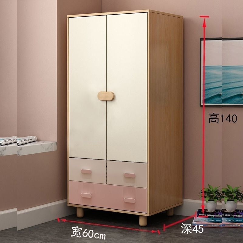 Custom Dwarf Bedroom Storage Cabinet, Small Wardrobe, Hanging Children's Wardrobe