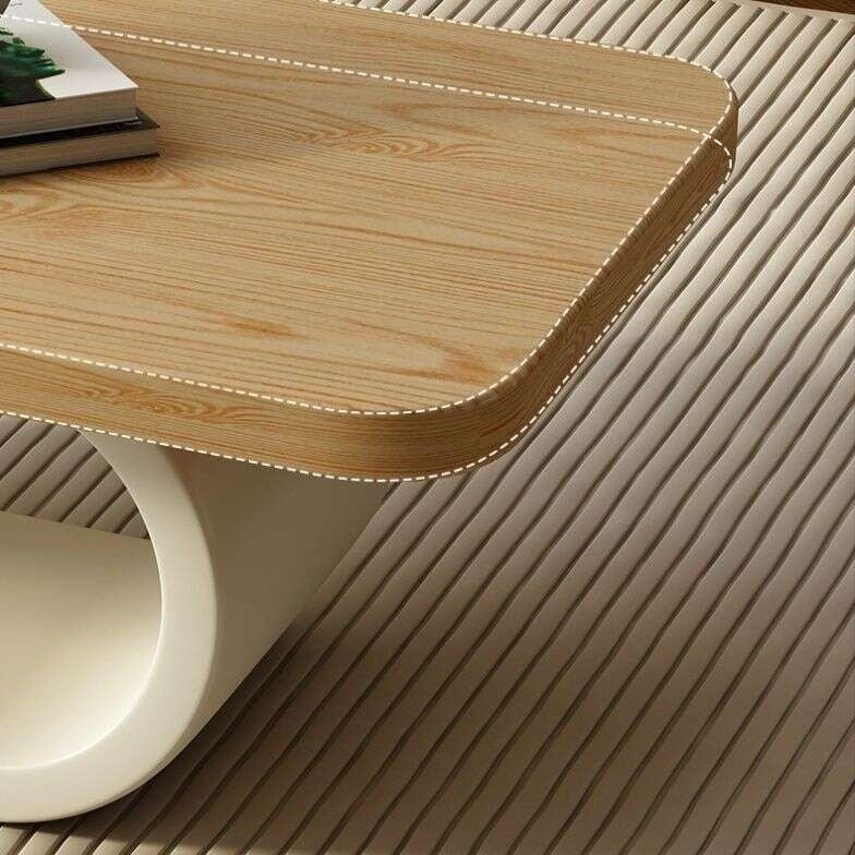 Solid wood coffee small living room, home type, tea cream table, creative, modern, simple.