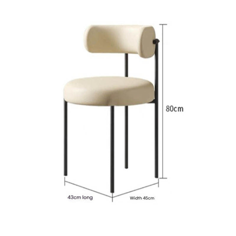 Light Premium Sense Makeup Modern Simple Dressing Table Fashion Restaurant Dining Chair