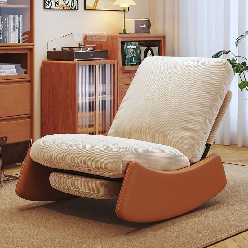 Lazy Rocking Single Lounge Chair Living Room Sofa Five Gear Adjustable