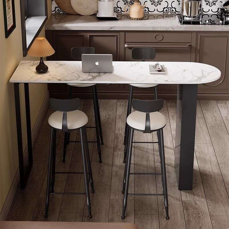 Bar Stone Board Home Ancient Chinese Style Living Room Partition Wall Dining Table Island Simple