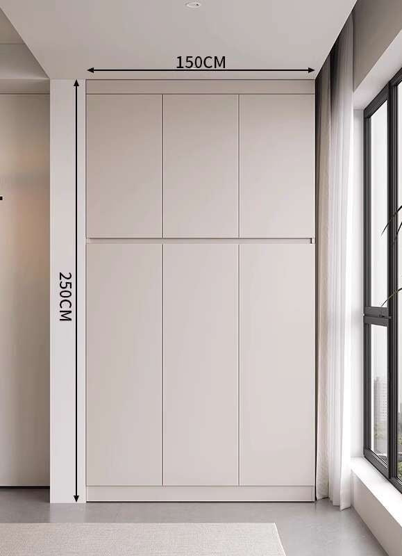 QW- Aluminum Balcony Bedroom Storage Cabinet