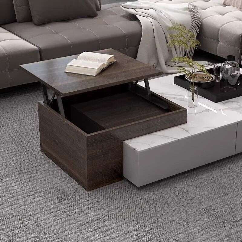 Multi-functional Adjustable Stone Coffee Table for Living Room Simple modern home use. Elegant and classy tea table.