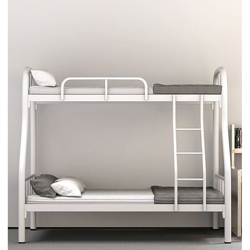 Iron art bunk bed, upper and lower iron shelf bed