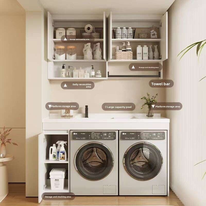 QW- Aluminum Balcony Bedroom Storage Cabinet