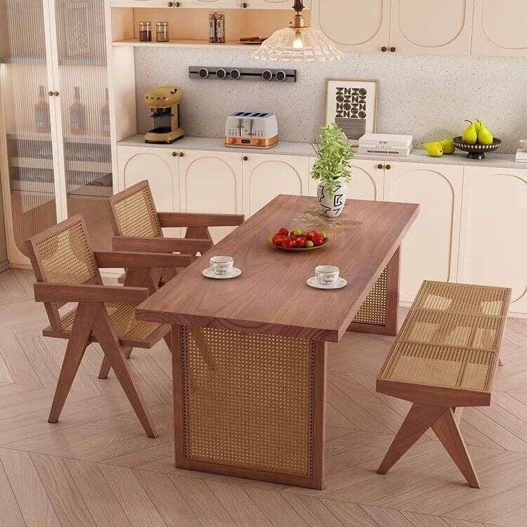 หวายโตโต๊ะน้ำชาโต๊ะไม้โต๊ะตรวจสอบโต๊ะตรวจสอบโต๊ะยาวโต๊ะตรวจสอบนอร์ดิกและโต๊ะรวม