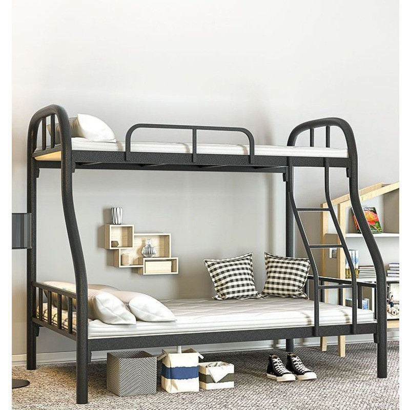 Iron art bunk bed, upper and lower iron shelf bed