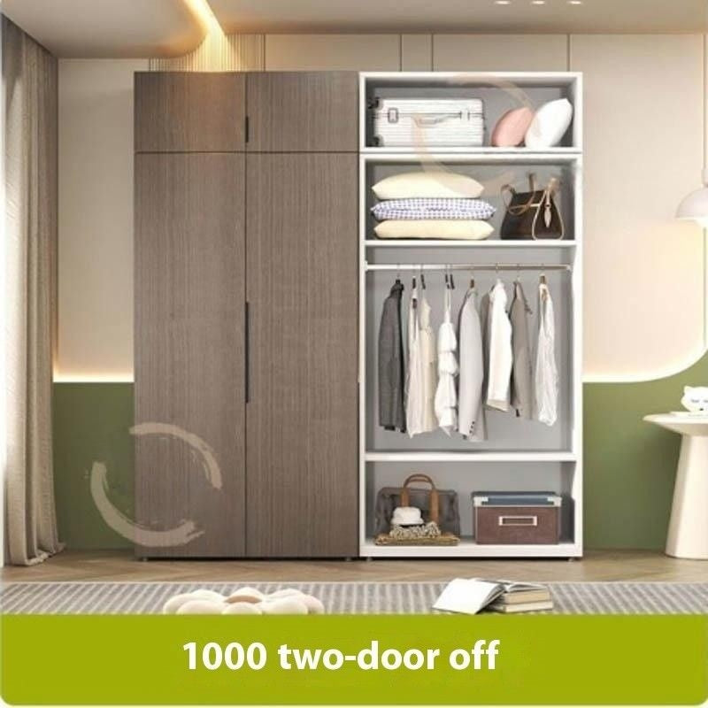 Thickened Steel Home Wardrobe Bedroom Aluminum Honeycomb Panel Storage Cabinet Eco-Friendly