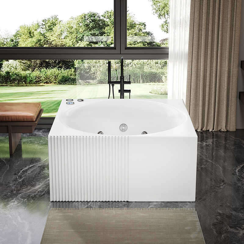 QW- Acrylic Double Spa Bathtub