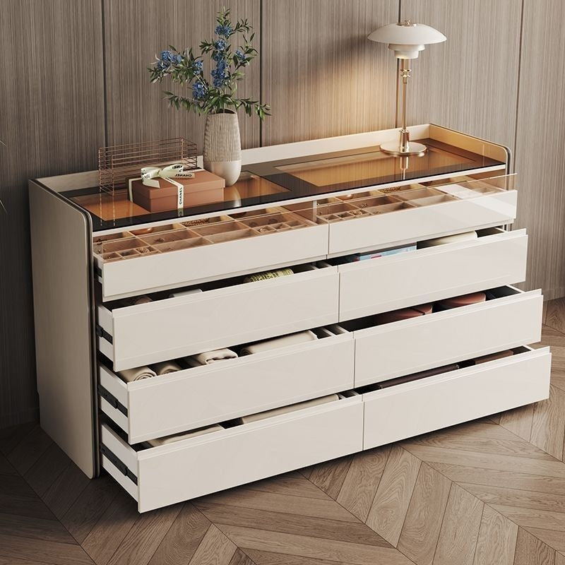 Light Luxury Chest of Drawers, Bedroom Dressing Table, Cosmetic Bed Storage Cabinet, Tail Cabinet