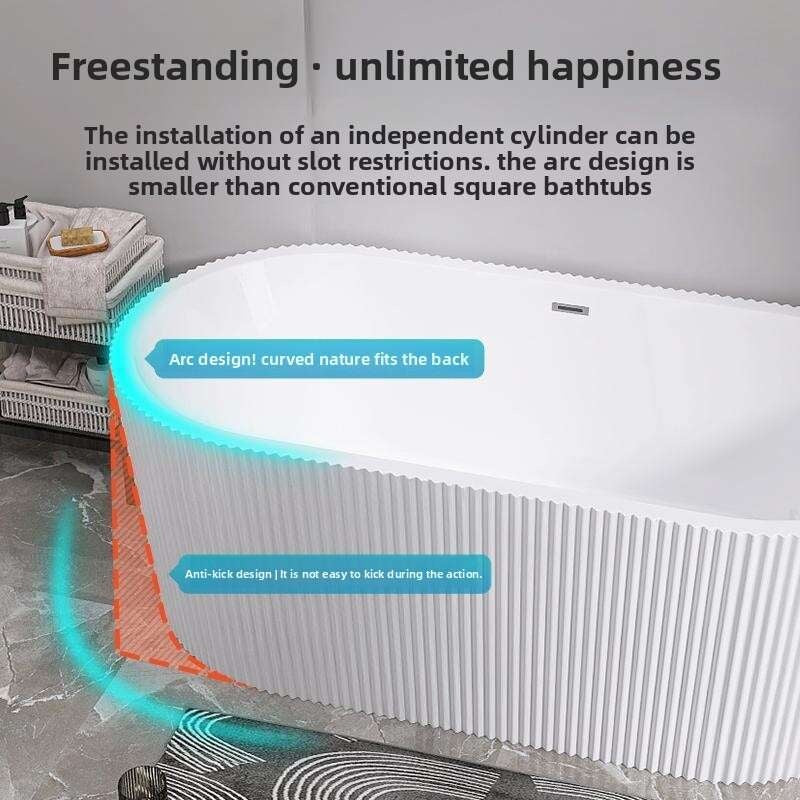 QW- Latest Model Acrylic Bathtub