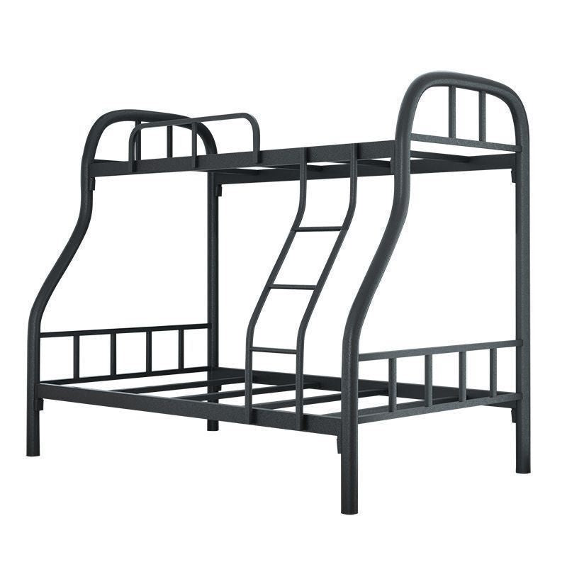 Iron art bunk bed, upper and lower iron shelf bed