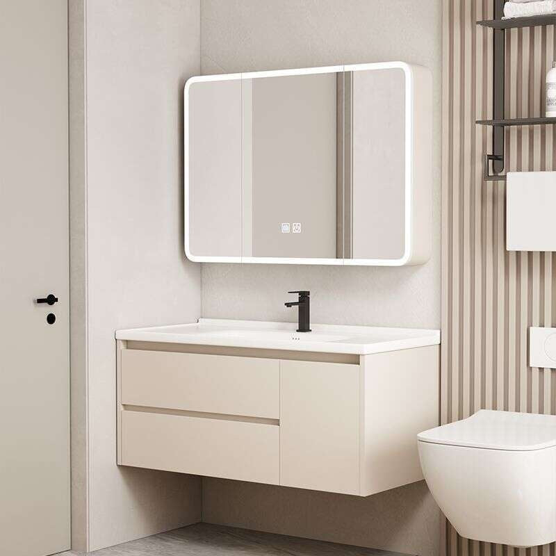 QW- Dressing table storage set, width 40 cm.Bathroom Mirror Cabinet