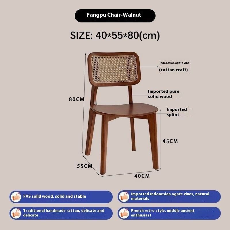 หวายถักเก้าอี้สำหรับโบราณ, เก้าอี้พนักสำรวจแบบเรียบง่ายและเก้าอี้รองรับในส่วนนี้ 