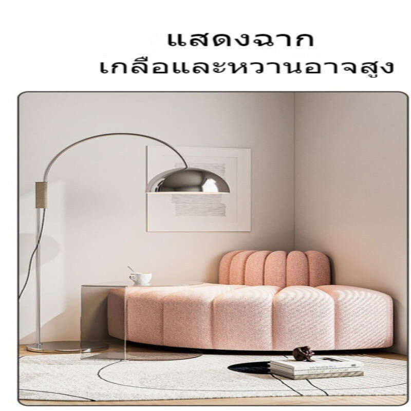ส่วนฝรั่งเศสครีมลมเดียวโซฟาขนาดเล็กห้องนั่งเล่นห้องมุมผ้าสบายทุกอย่าง