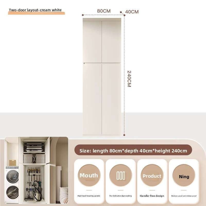 QW- Aluminum Storage Cabinet Balcony storage cabinet, wardrobe