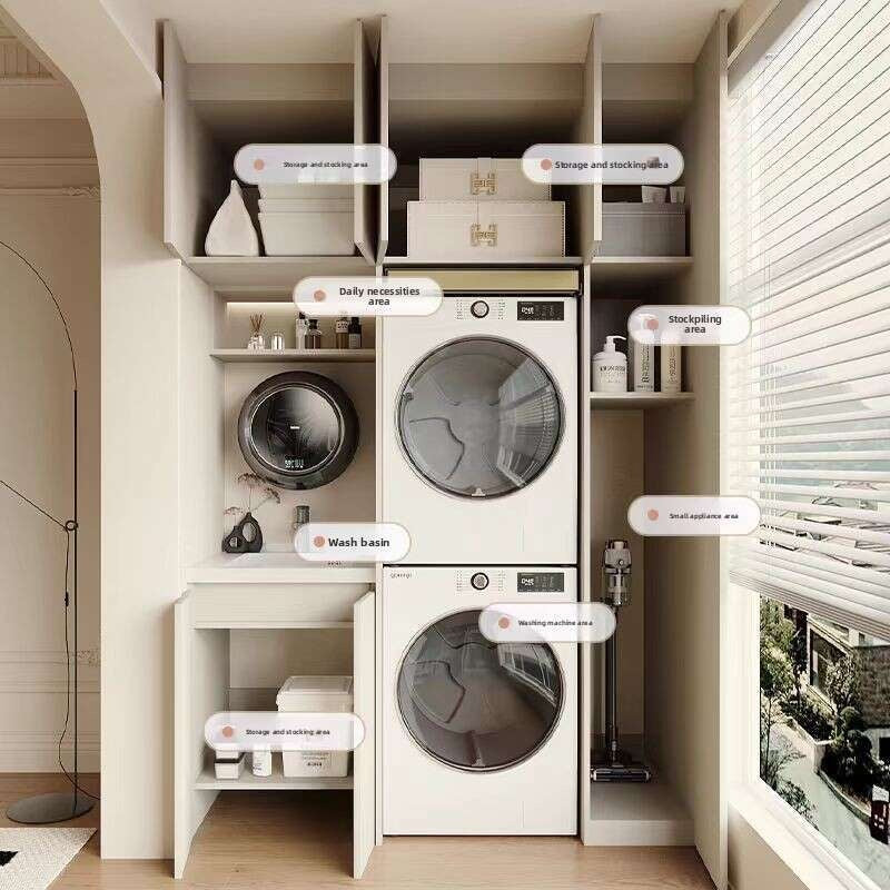 QW- Aluminum Balcony Bedroom Storage Cabinet