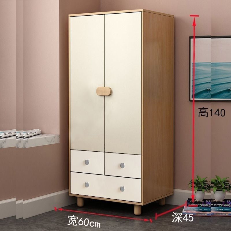 Custom Dwarf Bedroom Storage Cabinet, Small Wardrobe, Hanging Children's Wardrobe