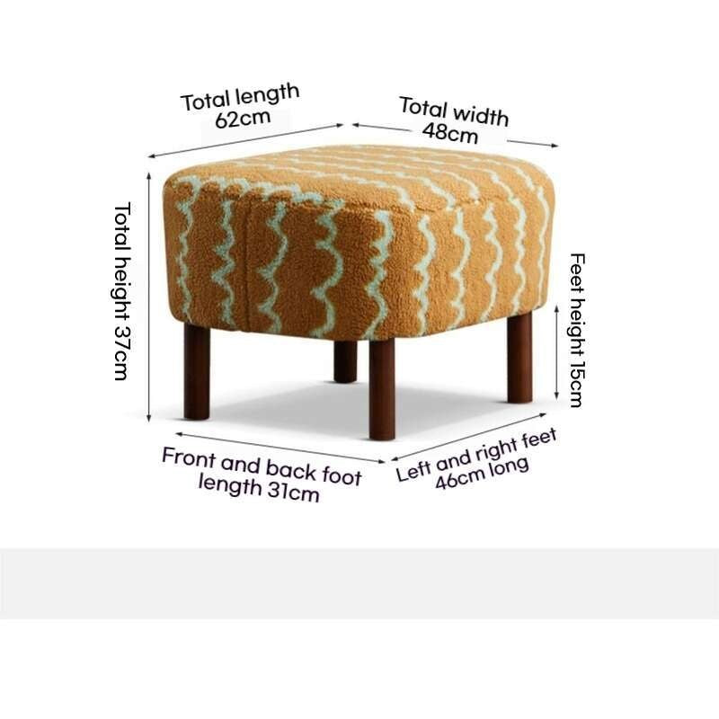 ความรู้สึกวินเทจความรู้สึกโซฟาเดี่ยวเก้าอี้พักผ่อนแกะขนแกะ Jacquard รองรับโซฟาขี้เกียจ