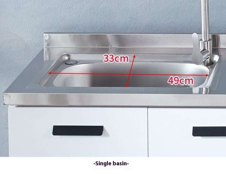 QW- Stainless Steel Cabinet Kitchen storage cabinet with sink included